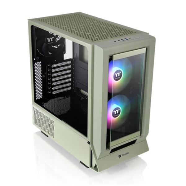 Caixa Semitorre ATX THERMALTAKE Ceres 350 MX Verde
