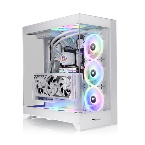 Caixa Semitorre ATX THERMALTAKE CTE E550 TG Branco
