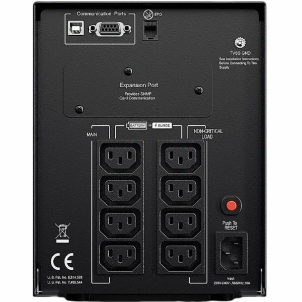 Sistema Interactivo de Fornecimento Ininterrupto de Energia Cyberpower PR1500ELCD