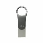 Memória USB Silicon Power Mobile C80 Cinzento Titânio 128 GB