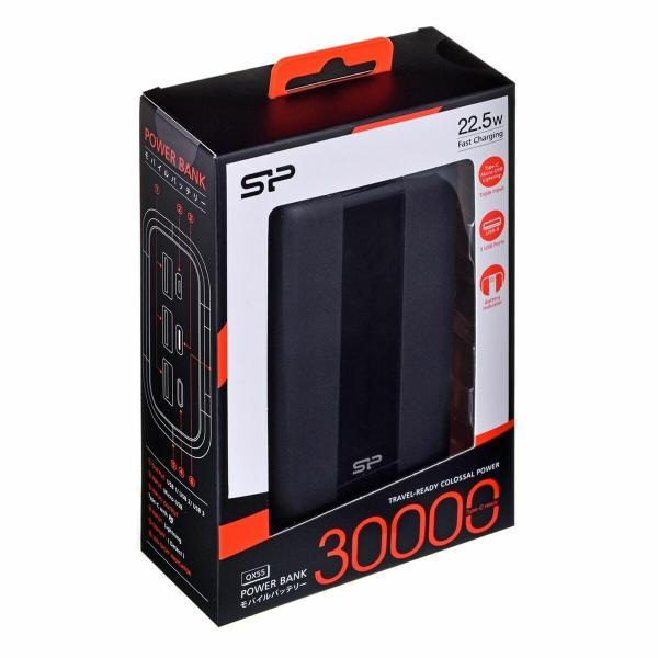 Power Bank Silicon Power QX55 Preto 30000 mAh