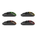 Rato sem Fios Defender Beta GM-707L Preto Multicolor 1600 dpi