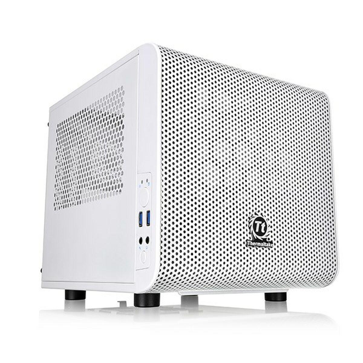 Caixa Semitorre Mini ITX THERMALTAKE Core V1 Snow Edition Branco