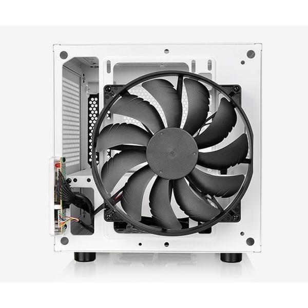 Caixa Semitorre Mini ITX THERMALTAKE Core V1 Snow Edition Branco