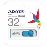 Memória USB Adata AC008-32G-RWE 32 GB Branco Azul/Branco