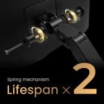 Suporte de Mesa para Ecrã BenQ 9H.A39DD.LBW 17"