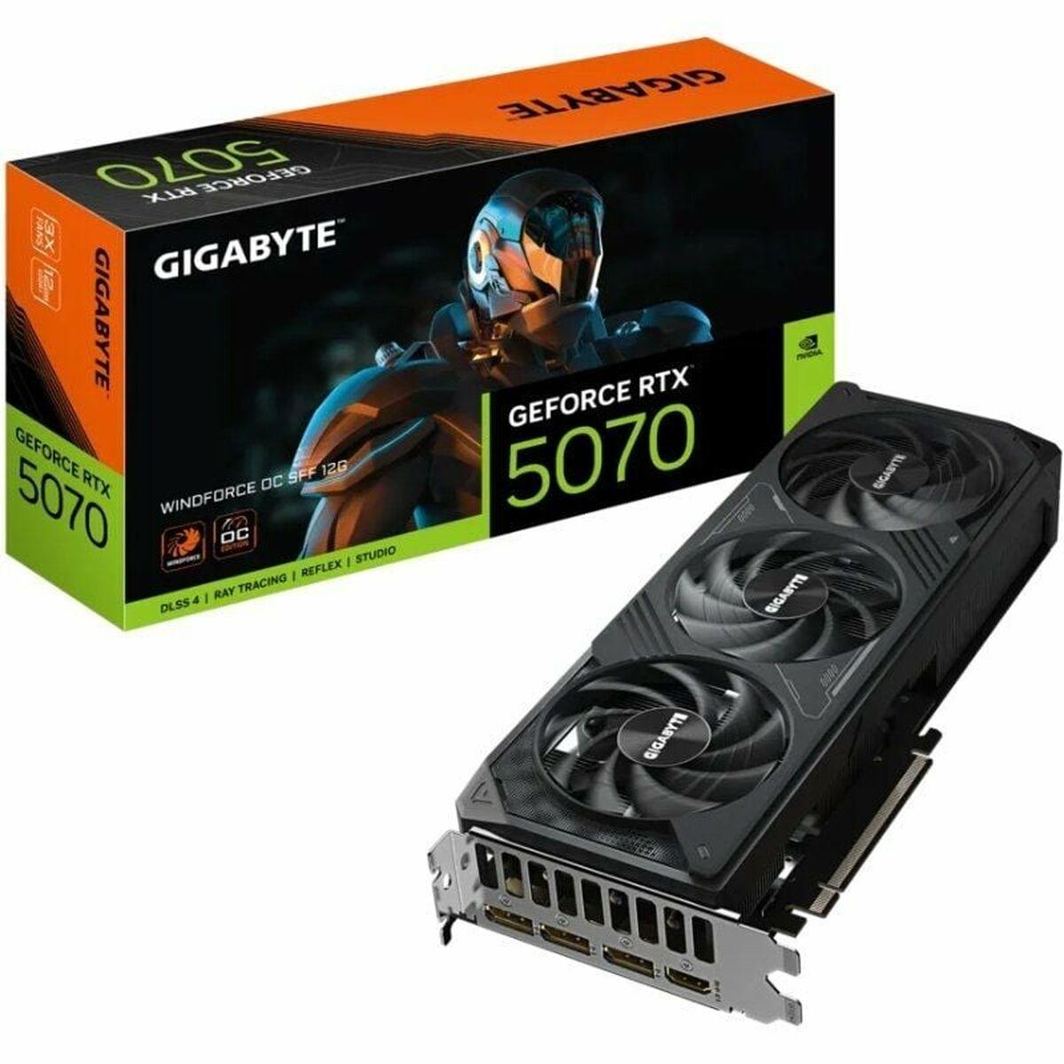 Placa Gráfica Gigabyte 9VN5070WO-00-G10 nvidia geforce rtx 5070 12 GB GDDR6 GDDR7