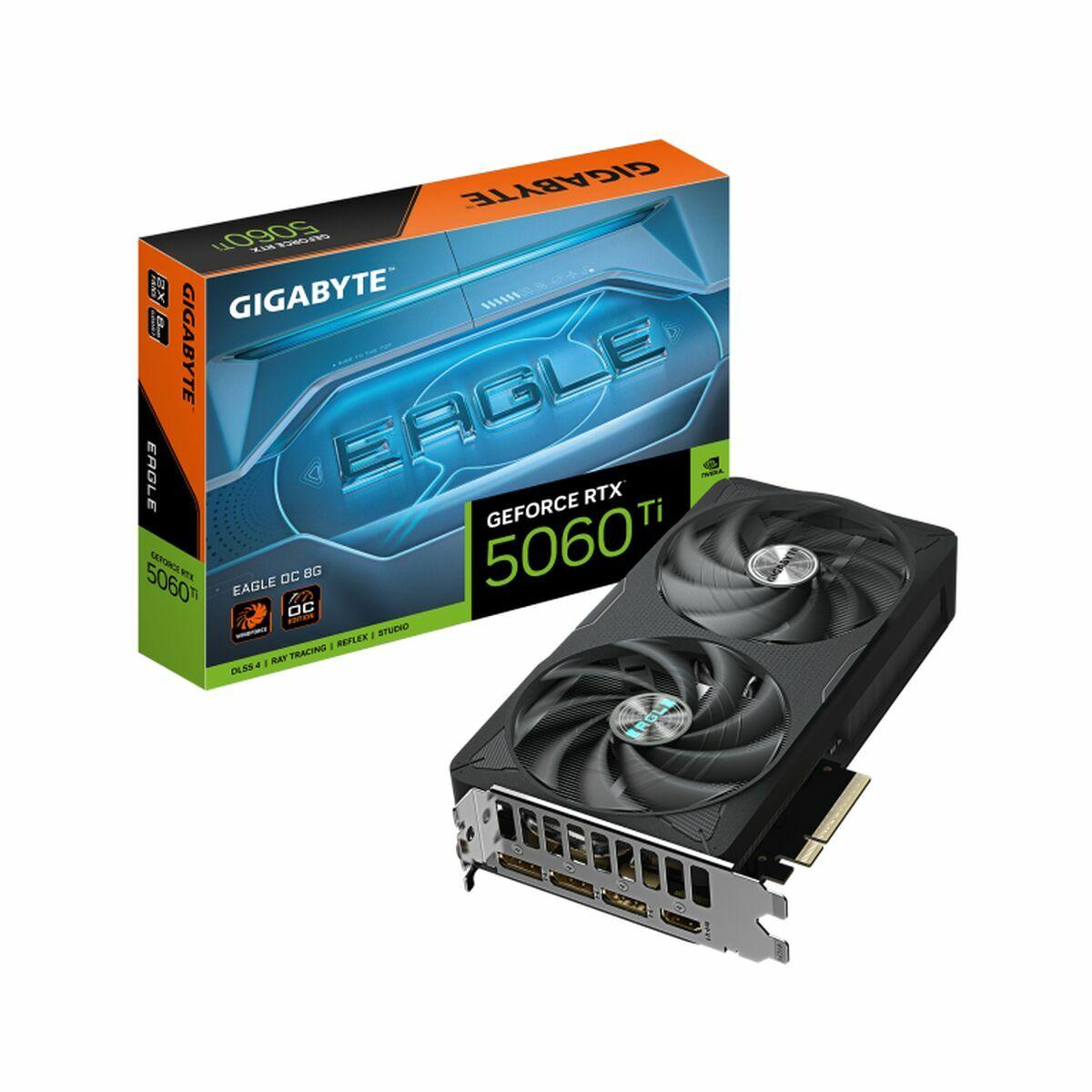 Placa Gráfica Gigabyte 9VN506TEO8-00-G10 geforce rtx 5060 ti 8 GB GDDR6 GDDR7