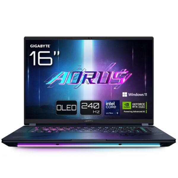 Laptop Gigabyte AORUS MASTER 16 BYHC5ESE64SP 16" intel core ultra 9 275HX 32 GB RAM 1 TB SSD RTX 5080 Qwerty espanhol