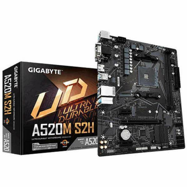 Placa Mãe Gigabyte A520M S2H AMD AM4 AMD