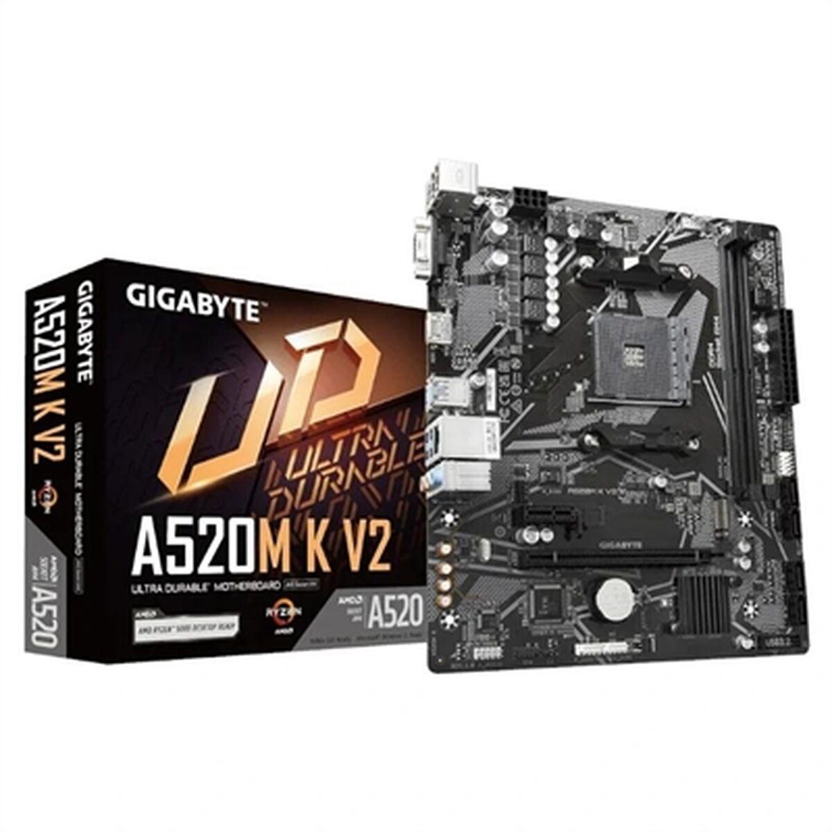 Placa Mãe Gigabyte A520M K V2 AMD A520 AMD AM4