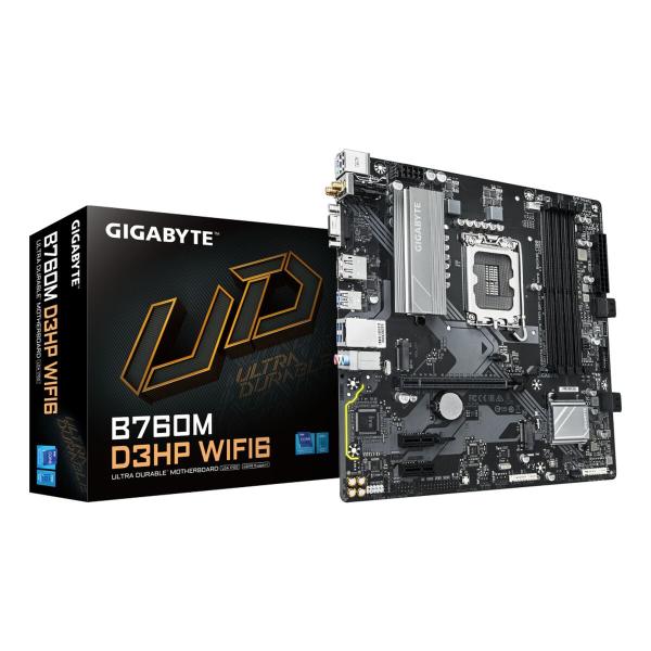 Placa Mãe Gigabyte B760M D3HP WIFI6 INTEL B760 EXPRESS LGA 1700