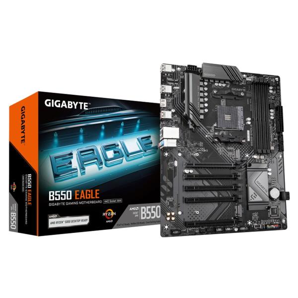 Placa Mãe Gigabyte B550 EAGLE AMD B550 AMD AM4
