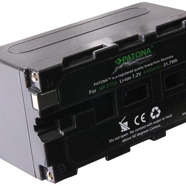 Bateria Premium NP - F750 p/ Sony (Preto) - PATONA