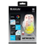 Rato Gaming Defender GM-056 ASTRO ELITE Branco 3200 DPI