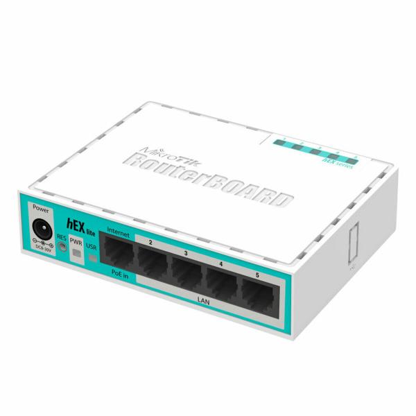 Router Mikrotik RB750R2 Branco