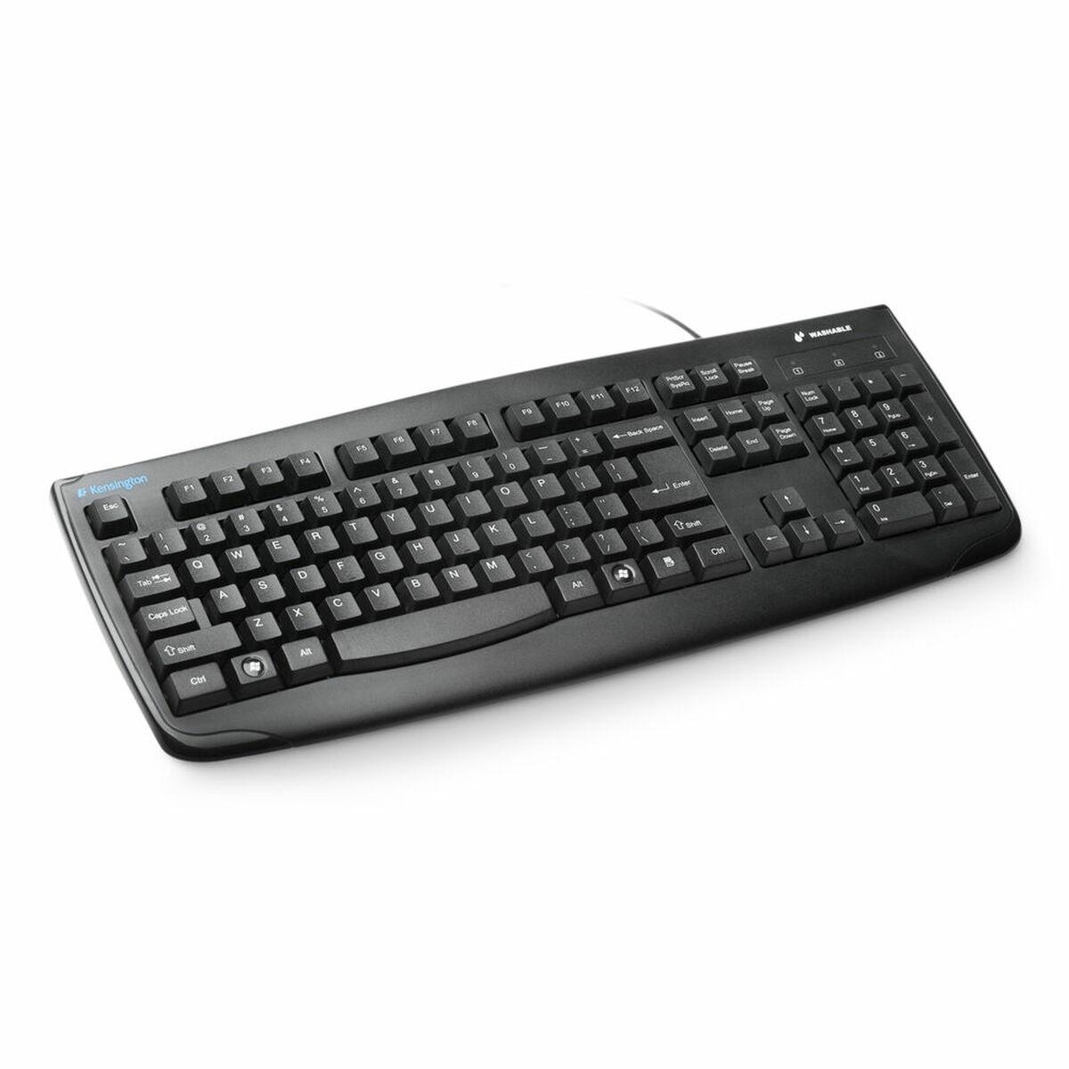 Teclado Kensington K64407ES Qwerty espanhol Preto