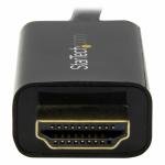 Cabo DisplayPort a HDMI Startech DP2HDMM2MB           (2 m) Preto