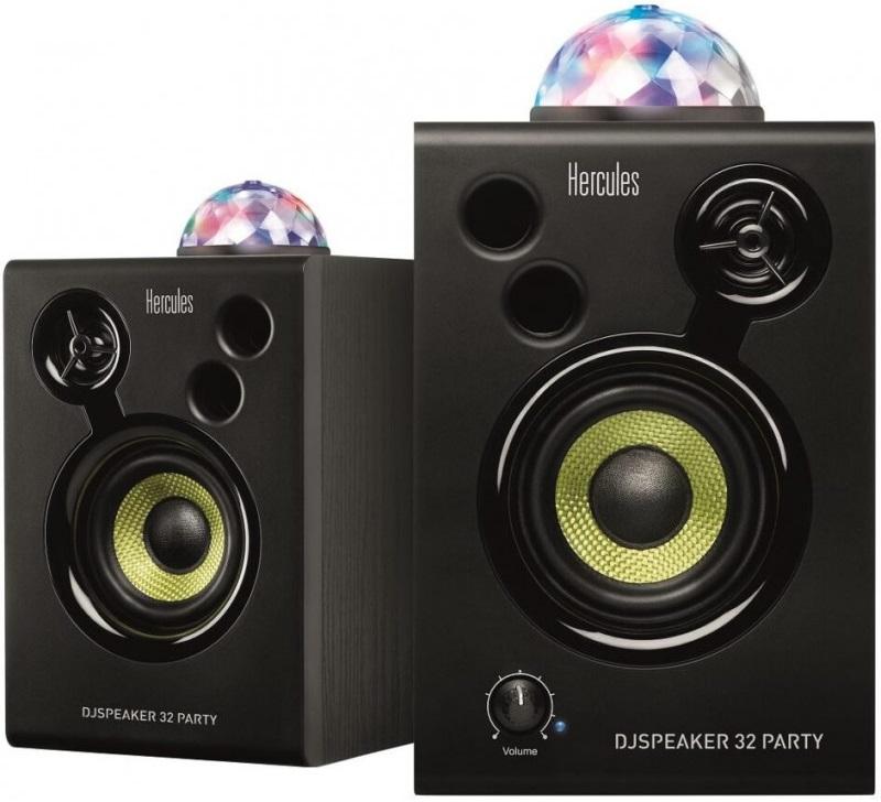 Colunas Monitor Amplificadas Estúdio 30W (DJ SPEAKER 32 PARTY) - HERCULES