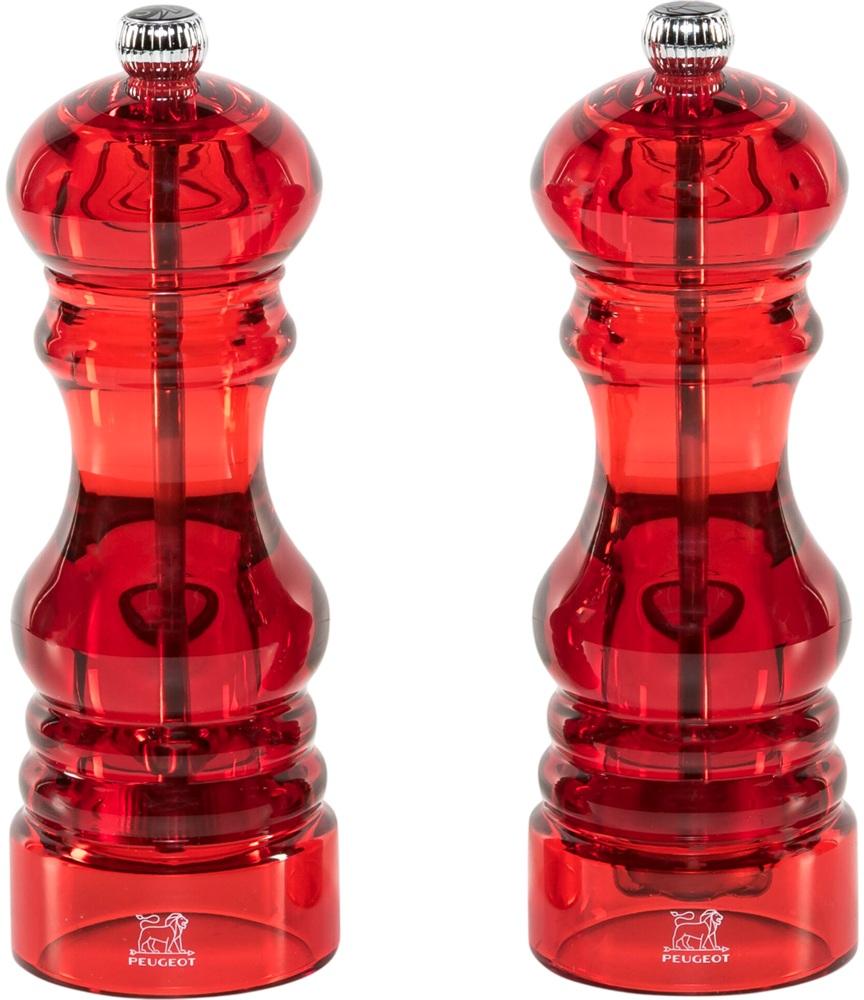 Conjunto Moinho de Sal e Pimenta Podium 18cm (Vermelho) - PEUGEOT