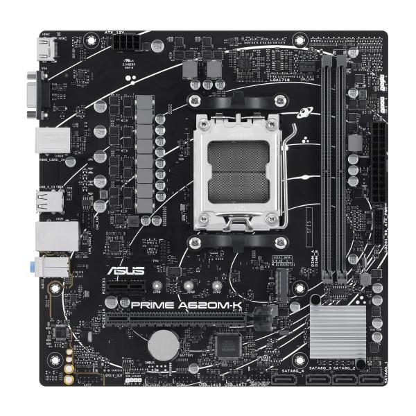 Motherboard Asus Prime A620M - K Socket AM5 DDR5 — Recondicionada