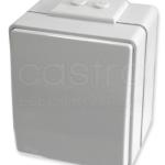 Comutador Escada Cinza 16A 250V Série Estanque48 - EFAPEL