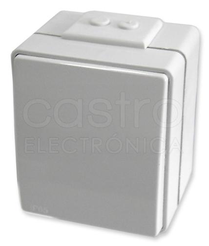 Comutador Escada Cinza 16A 250V Série Estanque48 - EFAPEL