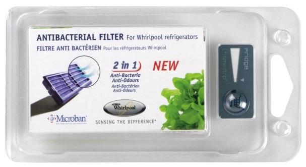 Filtro Antibacteriano e Anti - Odores p/ Frigoríficos - WPRO