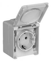 Tomada 2P+T SCHUKO 16A 250V Série Estanque48 - EFAPEL