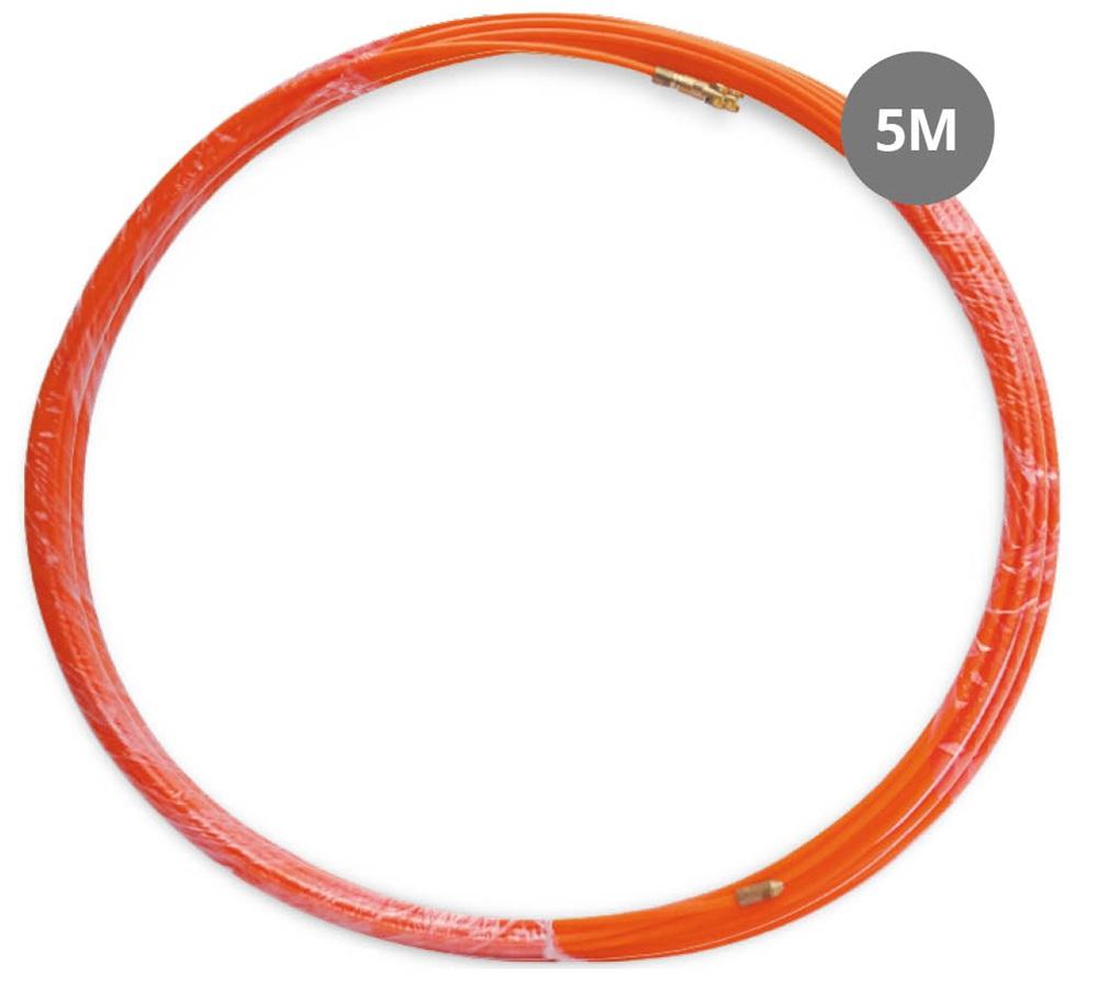 Guia p/ Passar Fios em Aço (Ø4mm) - 5 mts
