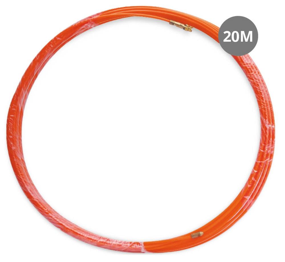 Guia p/ Passar Fios em Aço (Ø4mm) - 20 mts