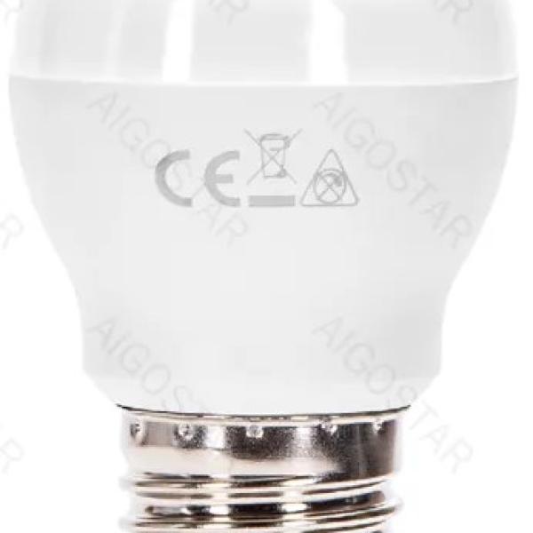 Lampada LED Opalina 220V E27 A5 G45 10W Branco Q. 3000K 935Lm