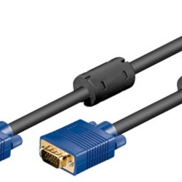 Cabo VGA + VGA c/ Filtros (10 mts)