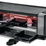 Grelhador Raclette Finesse Basic 1200W (Preto/Inox) - UNOLD