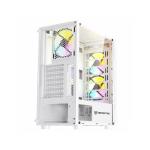 Caixa Semitorre ATX Nfortec NF-CS-CAELUM-WHITE Branco