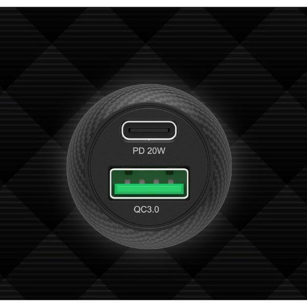 Carregador de Carro Unitek P1400A 38 W Preto