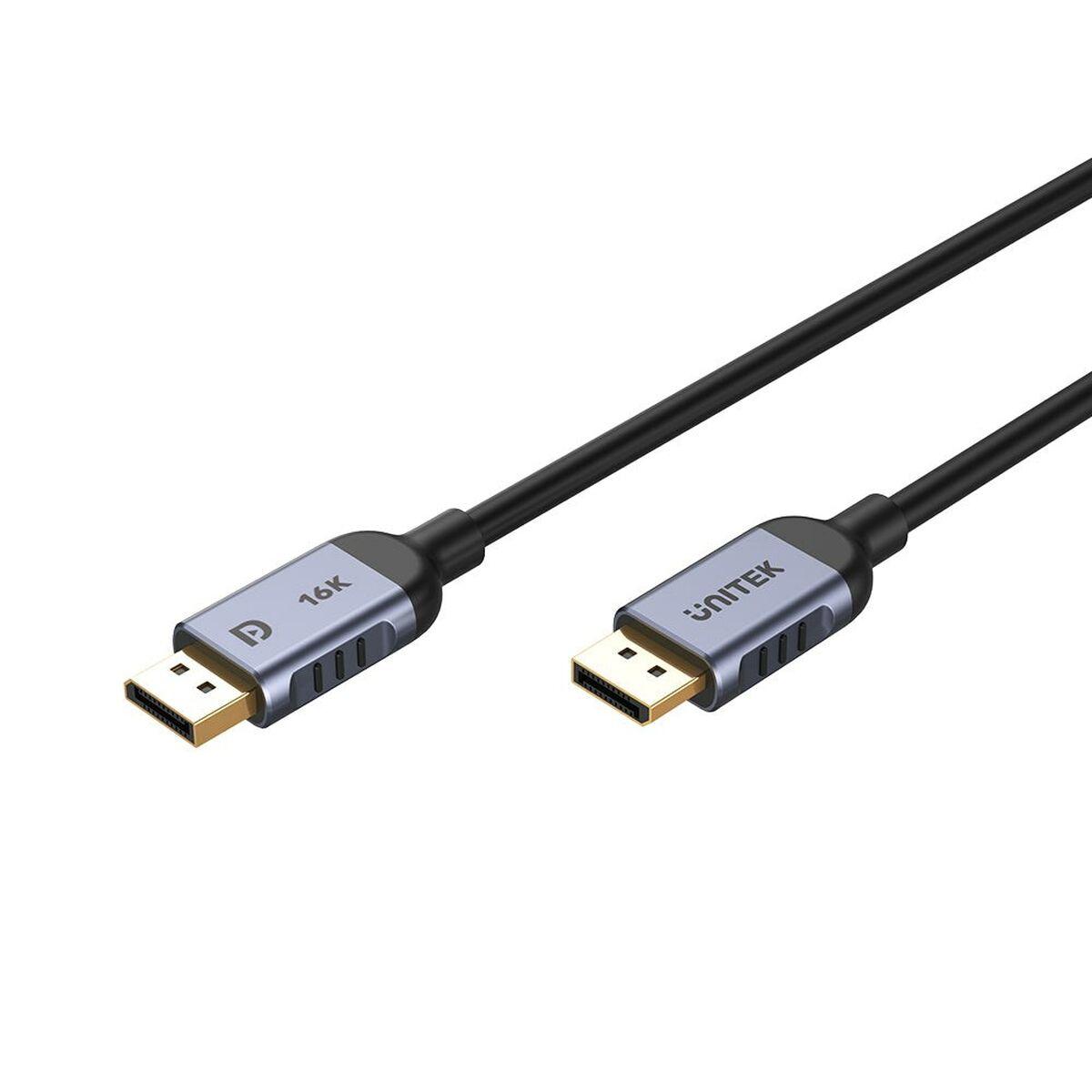 Cabo DisplayPort Unitek C1628GY01-5M Preto Cinzento 5 m