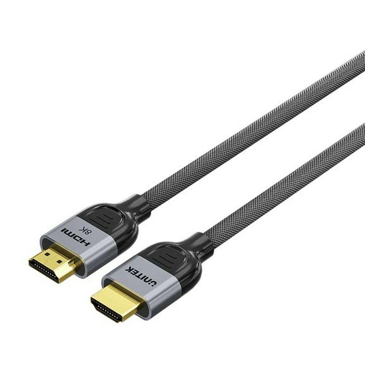 Cabo HDMI Unitek C11093RGY01-5M Preto Cinzento 5 m