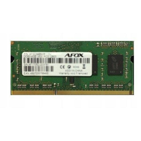 Memória RAM Afox AFSD38AK1P DDR3 8 GB