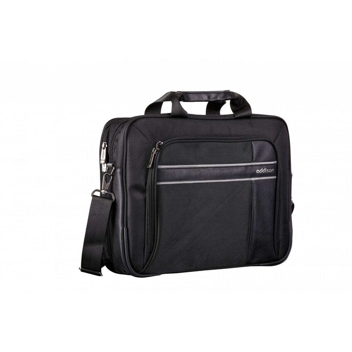 Mala para Portátil Addison 15,6" CORNELL 15 Preto Monocromática 15,6''