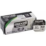 Pilhas de botão Maxell SR616SW 321 1,55 V Pilhas de Botão