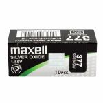 Pilhas de botão Maxell SR626SW 377 1,55 V Pilhas de Botão