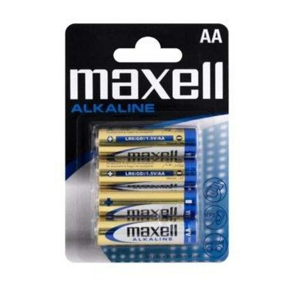 Pilhas Alcalinas Maxell LR06 (12 Unidades)
