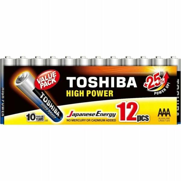 Pilhas Toshiba High Power LR03 1,5 V AAA