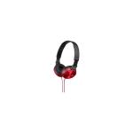 Auriculares de Diadema Sony MDR-ZX310 98 dB Vermelho