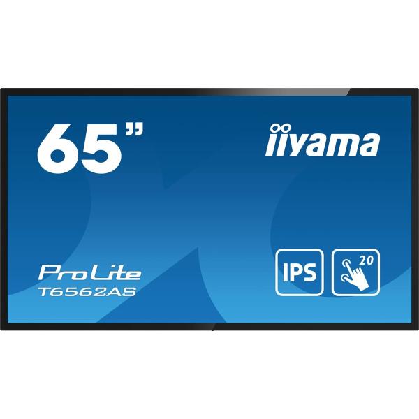 Monitor Iiyama T6562AS-B1 4K Ultra HD 65"