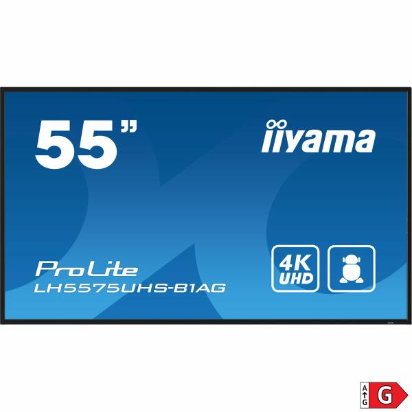Monitor Videowall Iiyama LH5575UHS-B1AG 4K Ultra HD 55"