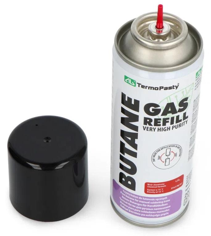 Spray Gás Butano/Propano p/ Ferros Soldar (200ml) - TERMOPASTY
