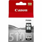 Tinteiro de Tinta Original Canon PG-510 BL w/Sec Preto
