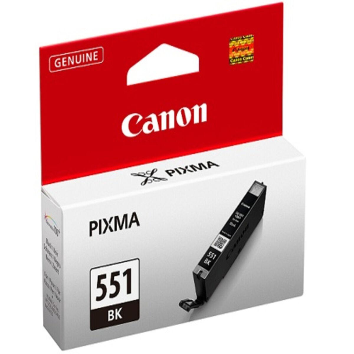 Tinteiro de Tinta Original Canon CLI-551 BK Preto